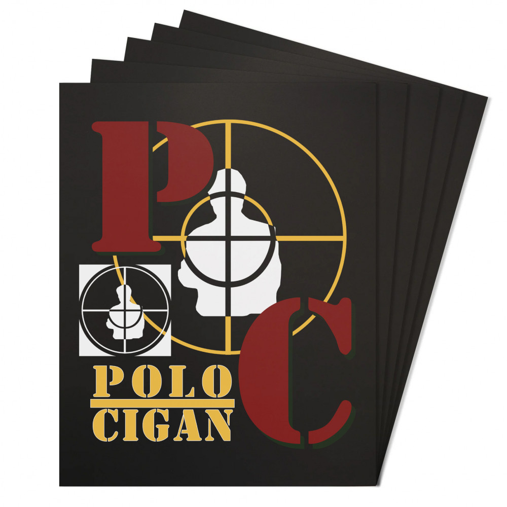 Polo Cigan Public Enemy Poster V1 (Black)