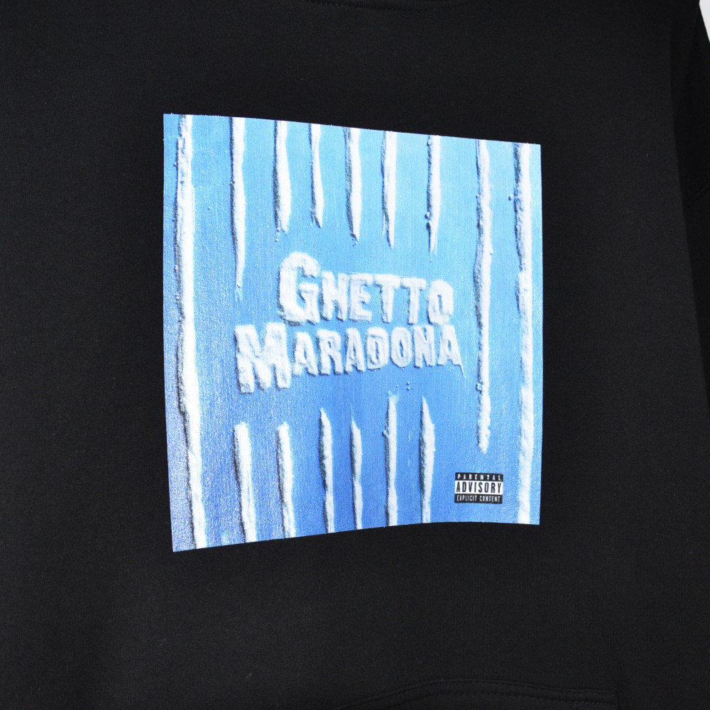 Luca Brassi10x Ghetto Maradona Hoodie (Black)