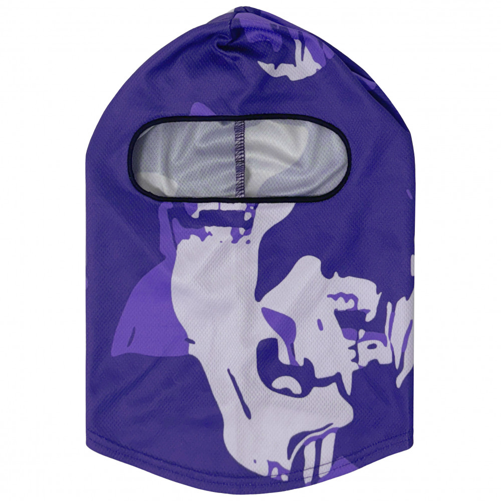 Freak Camo Allover Print Balaclava (Purple)