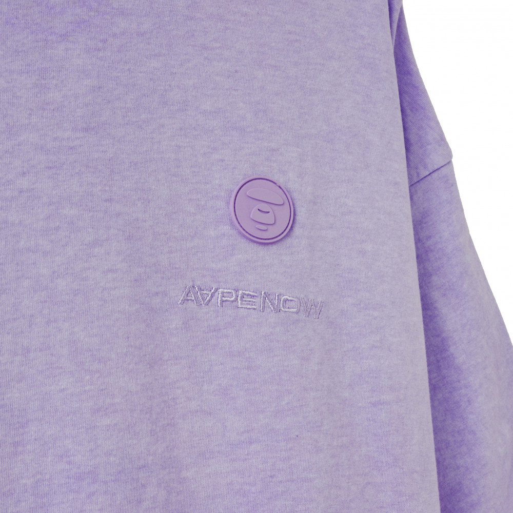 Aape by Bape Small Patch Tee (Washed Purple)