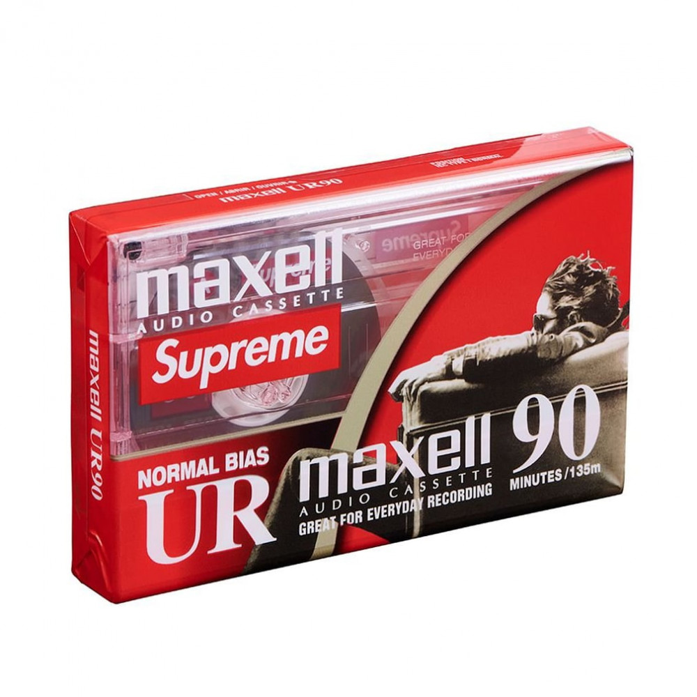 Supreme x Maxell Cassette Tape (Clear)