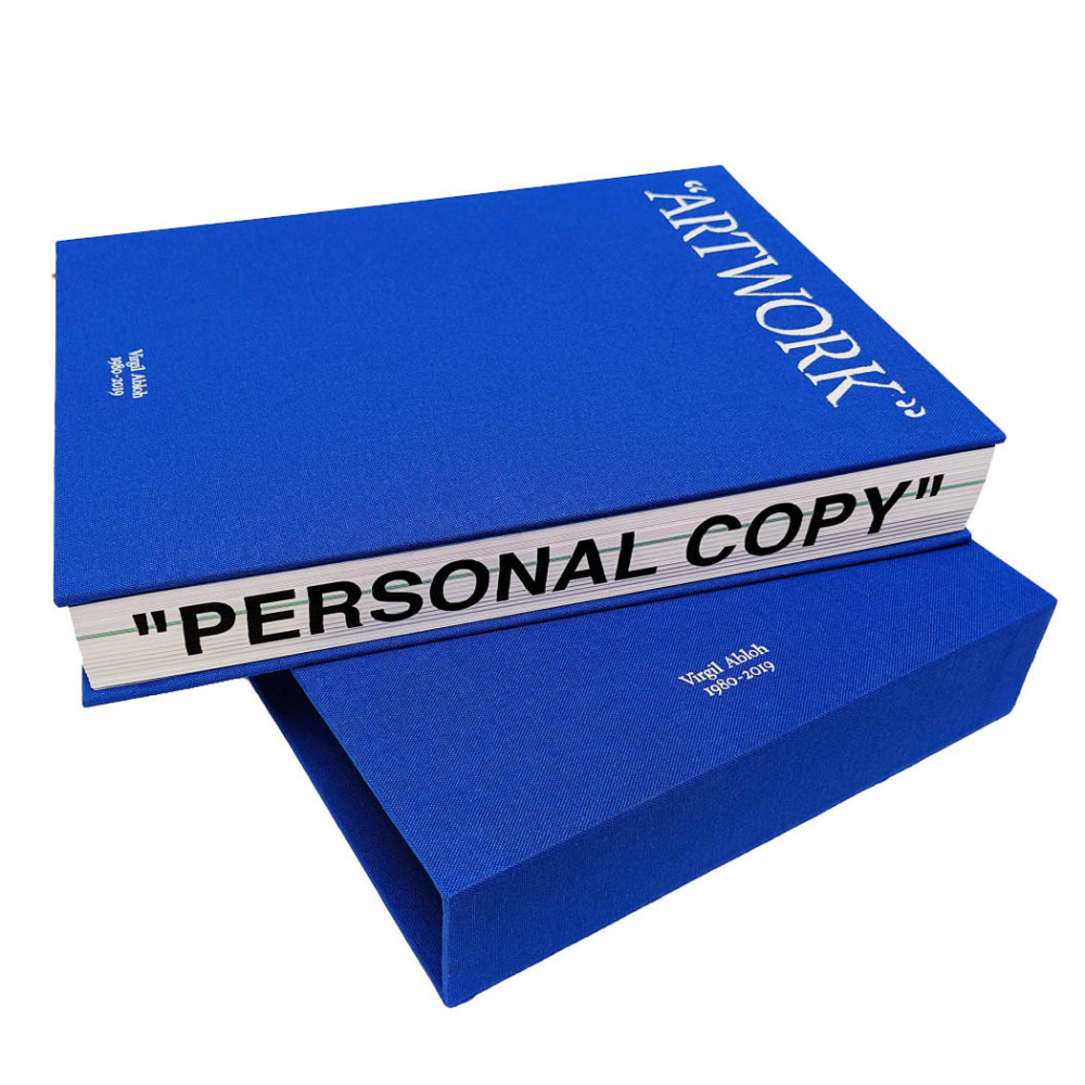 Virgil Abloh Figures of Speech Special Edition Book (Blue)