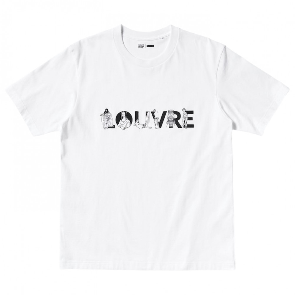 UniqloT Grand Prix Louvre Tee (White)