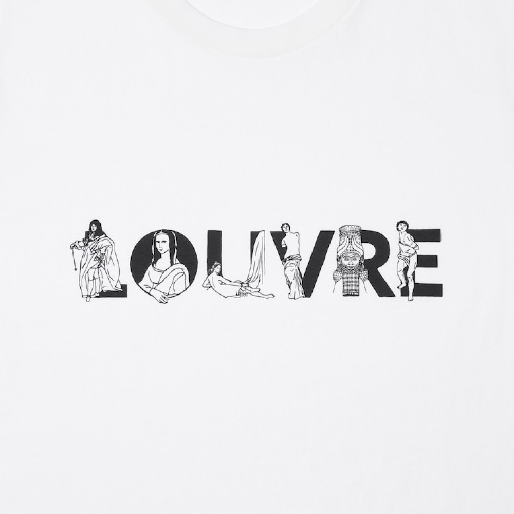 UniqloT Grand Prix Louvre Tee (White)