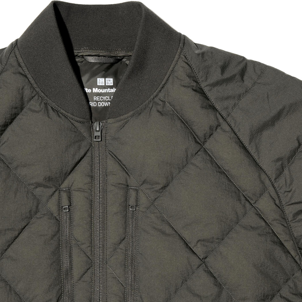 White Mountaineering x Uniqlo Recycled Down Jacket (Olive)