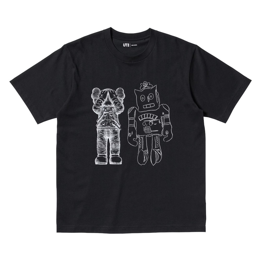 Kaws x Warhol x Uniqlo Robotic Tee (Black)