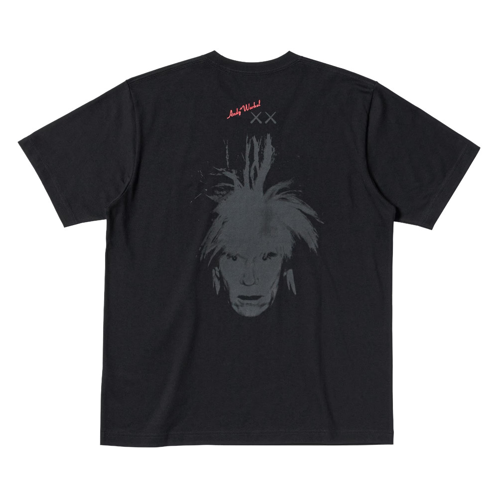 Kaws + Warhol x Uniqlo Andy Portrait Tee (Black)