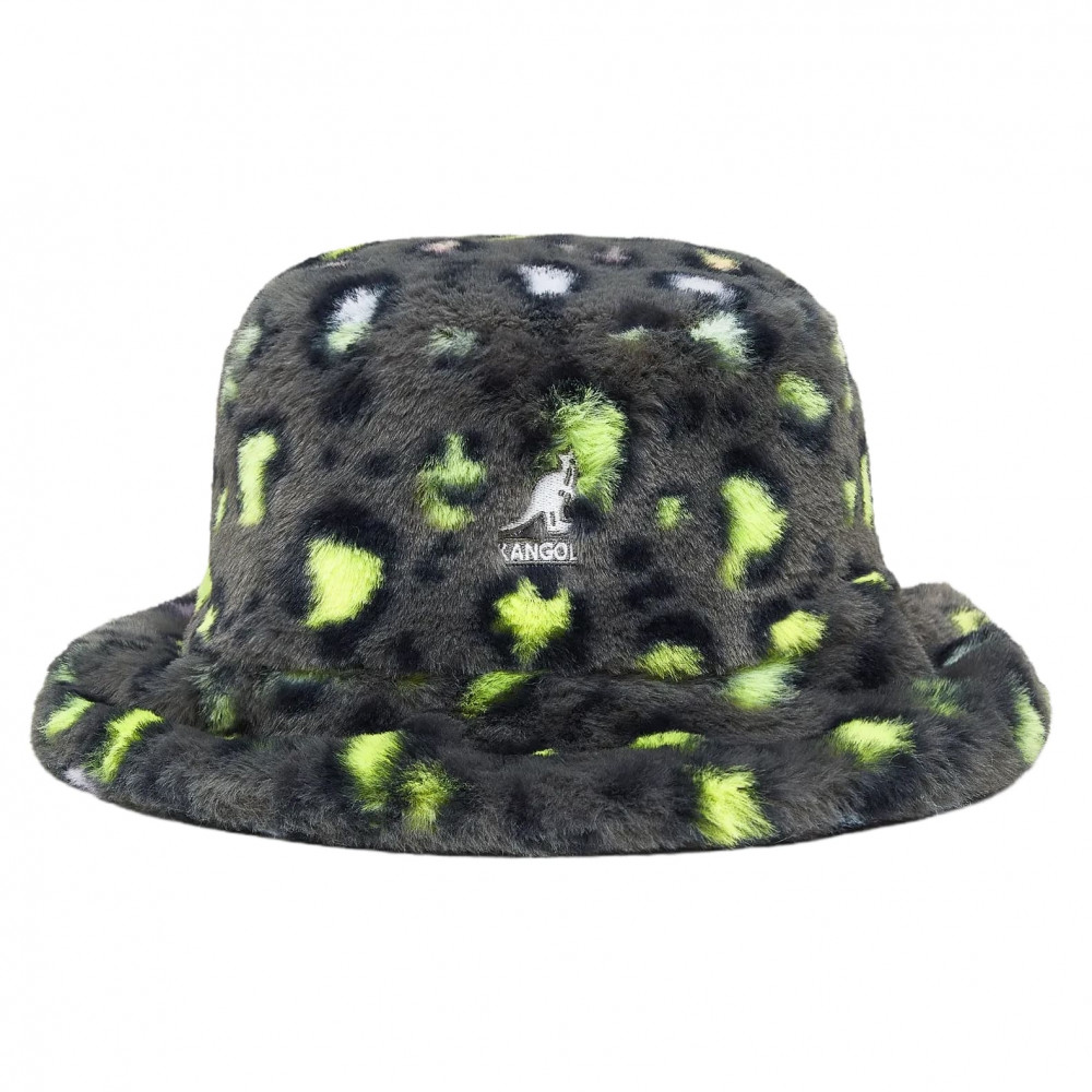 Kangol Faux Fur Bucket Hat (Multi)