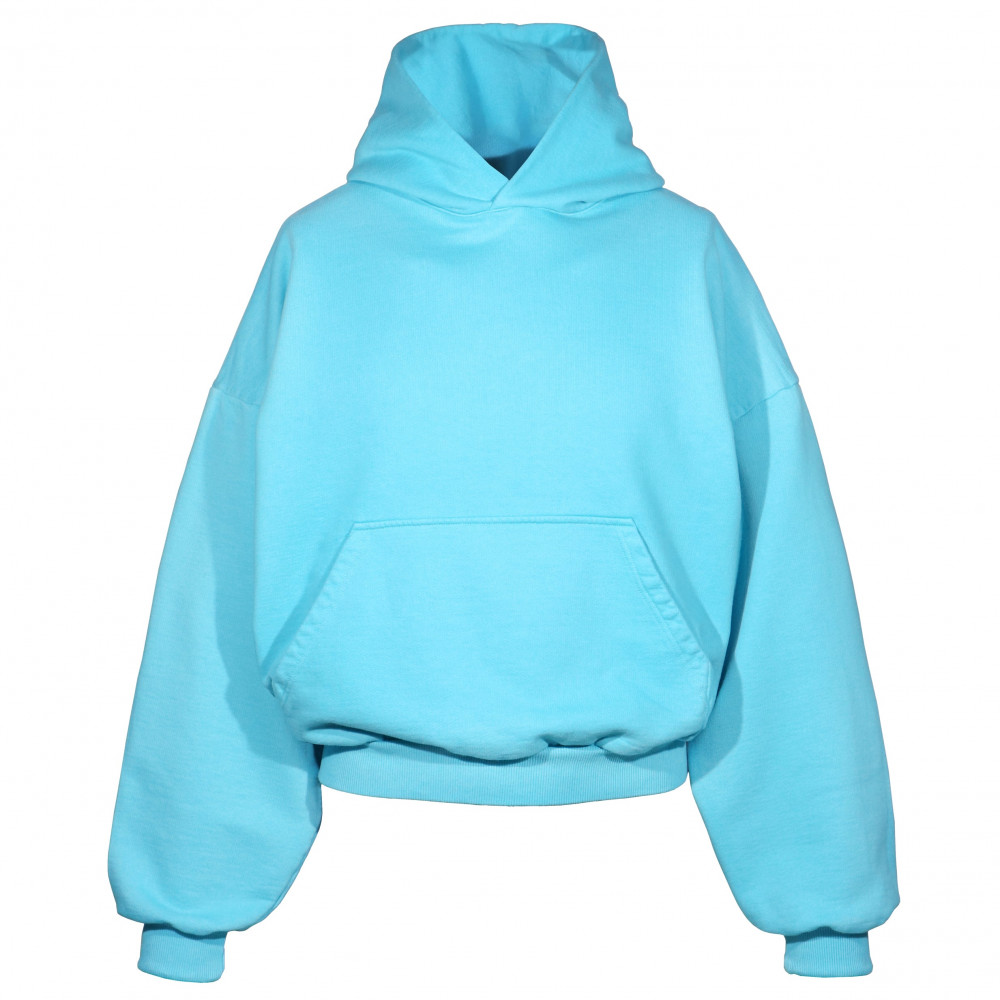 Materialist 100% Boxy Hoodie (Turquoise)