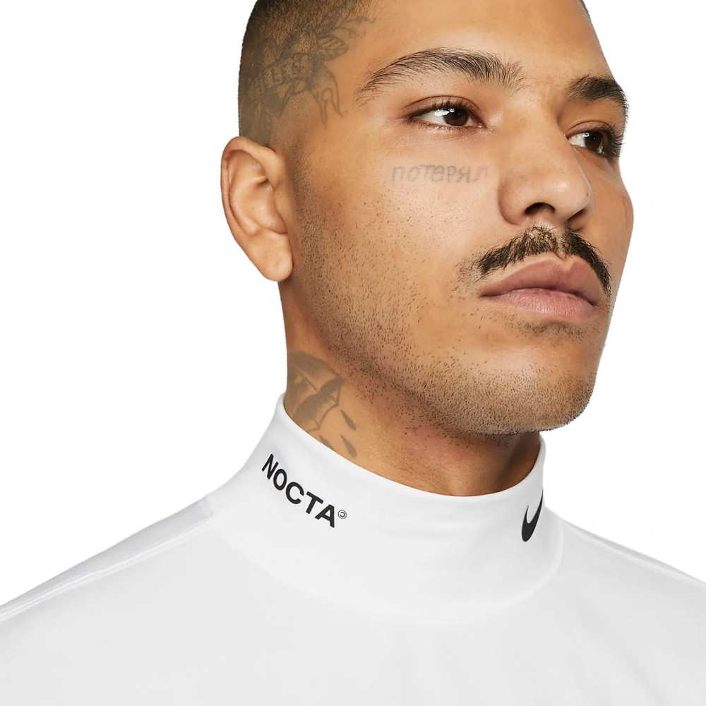 Nike x Drake NOCTA Golf Mock Neck Top (White)