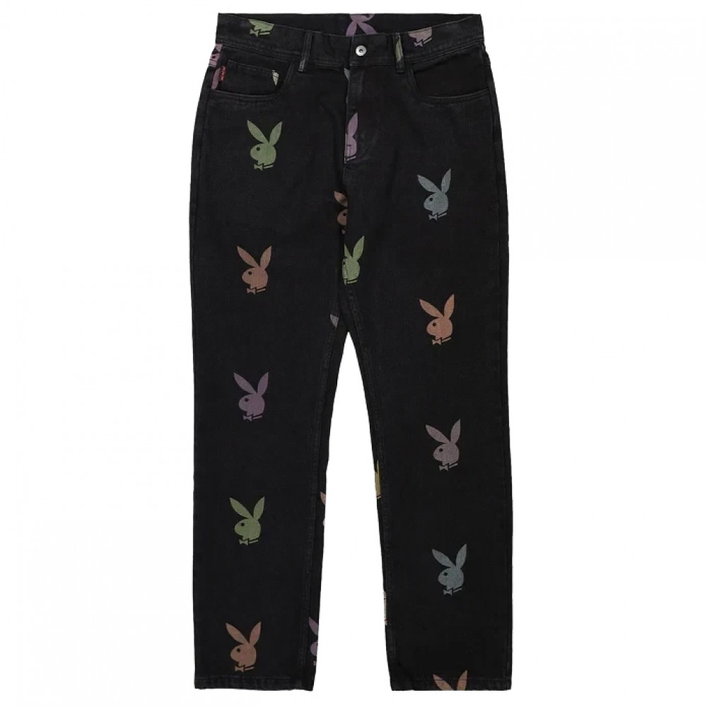 Pleasures x Playboy Scattered Jeans (Black)