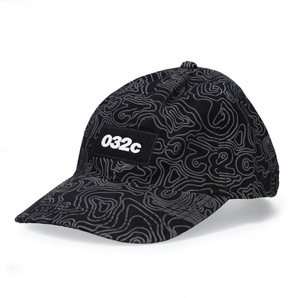 032c Topos Print Cap (Black)