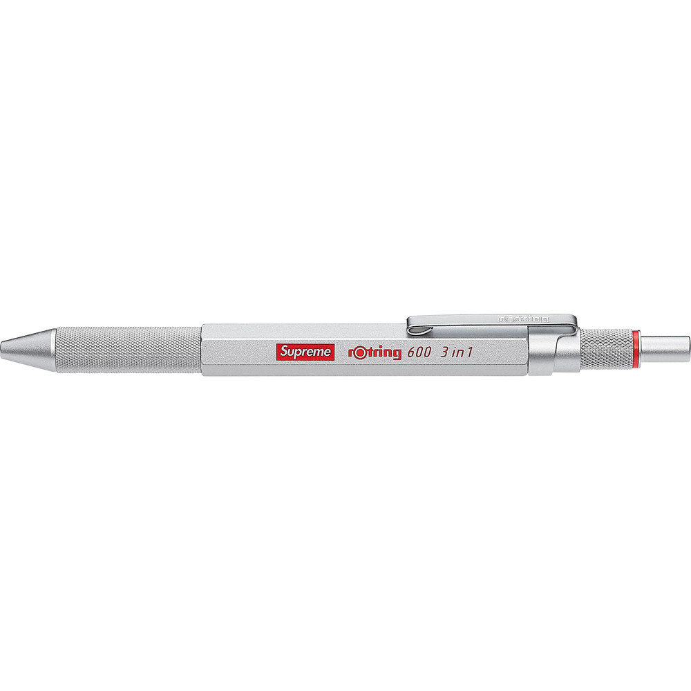 Supreme rOtring 600 3-in-1 Pen (Silver)
