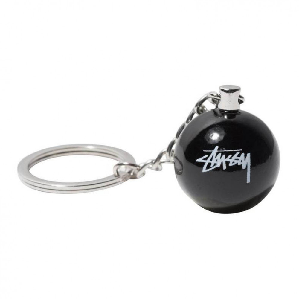 Stussy 8-Ball Keychain (Black)