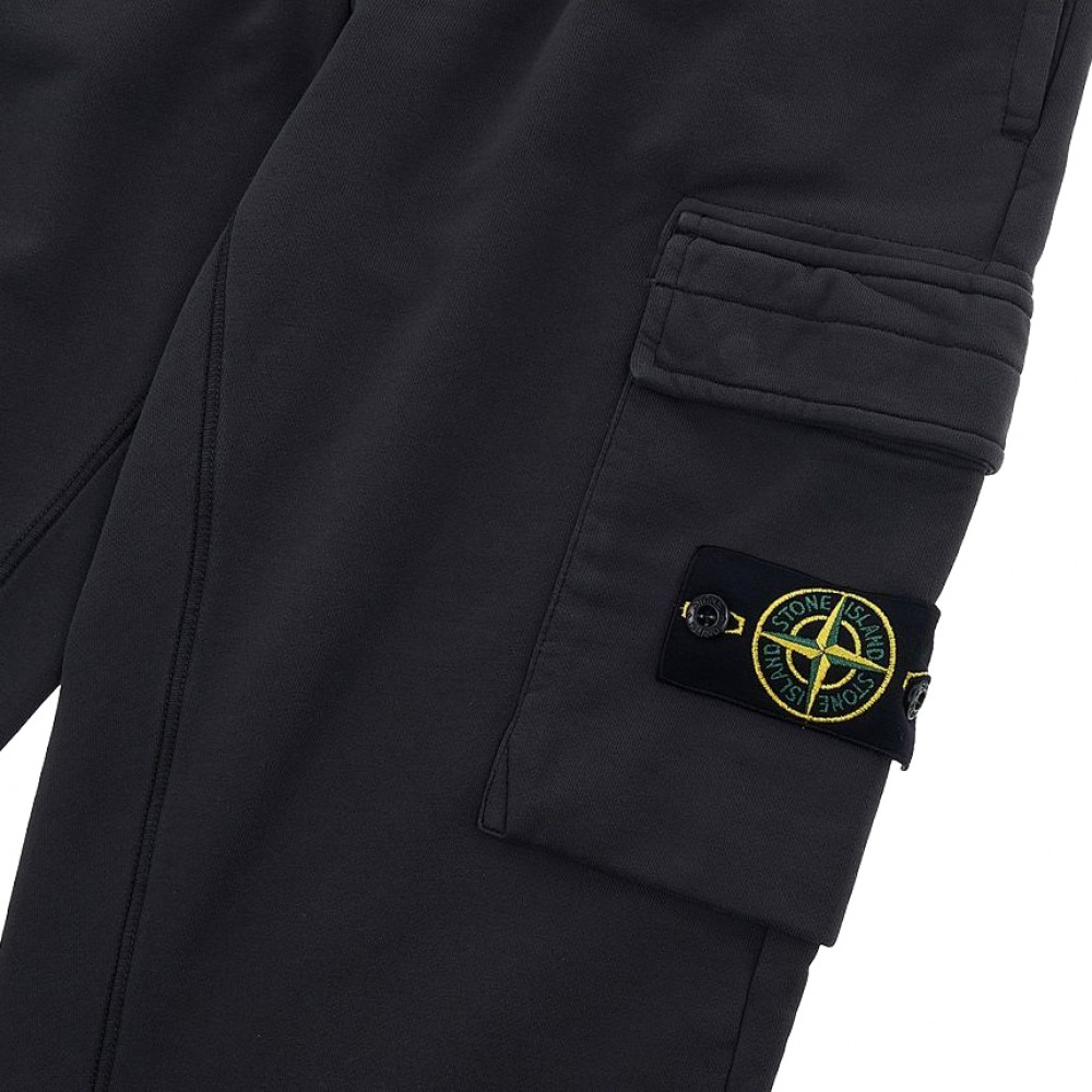 Stone Island Felpa Cargo Sweatpants 64751 (Grey)