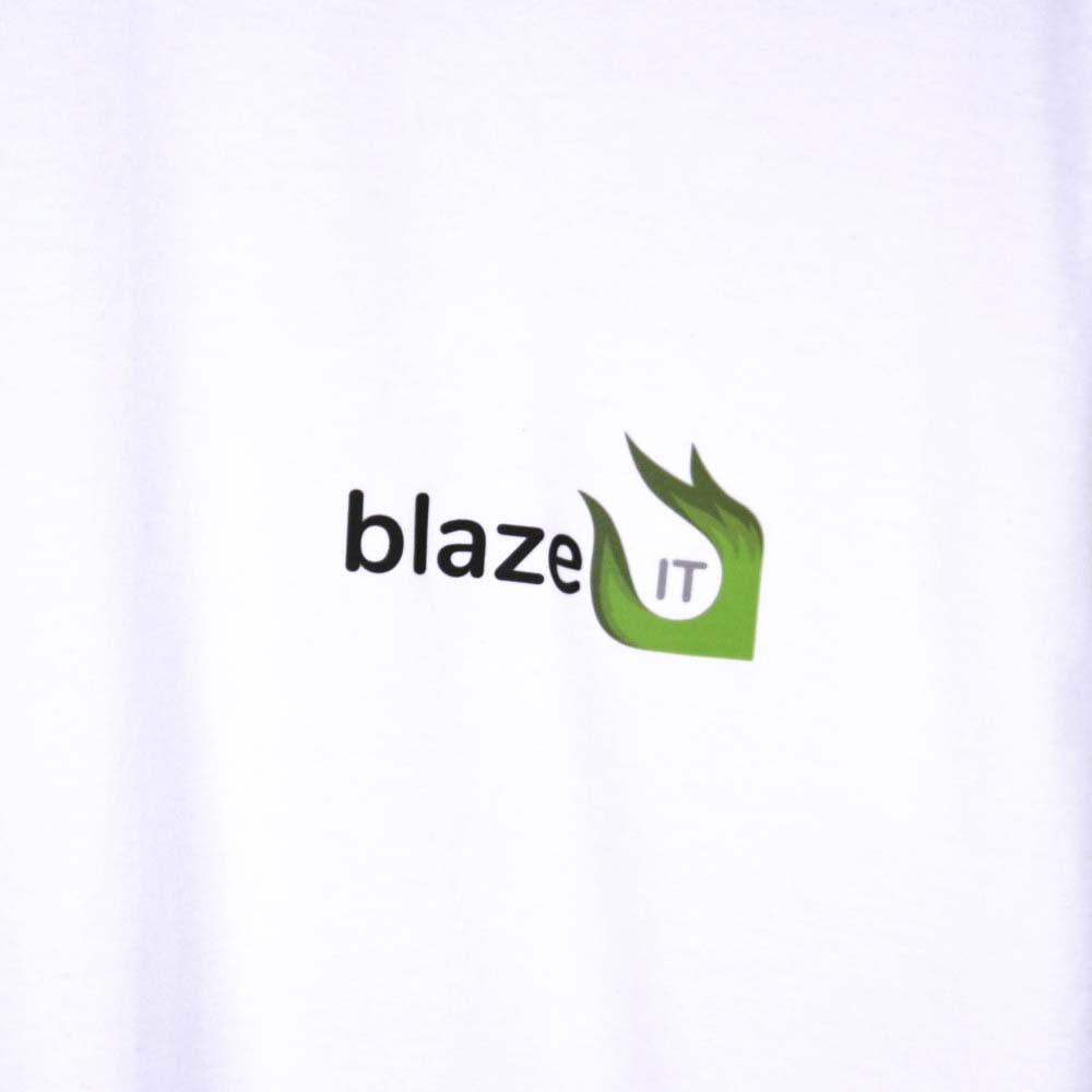Blaze IT Logo Tee (White)