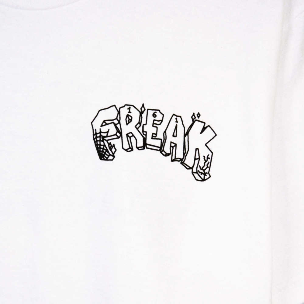 Freak 3D Logo Tee (White)